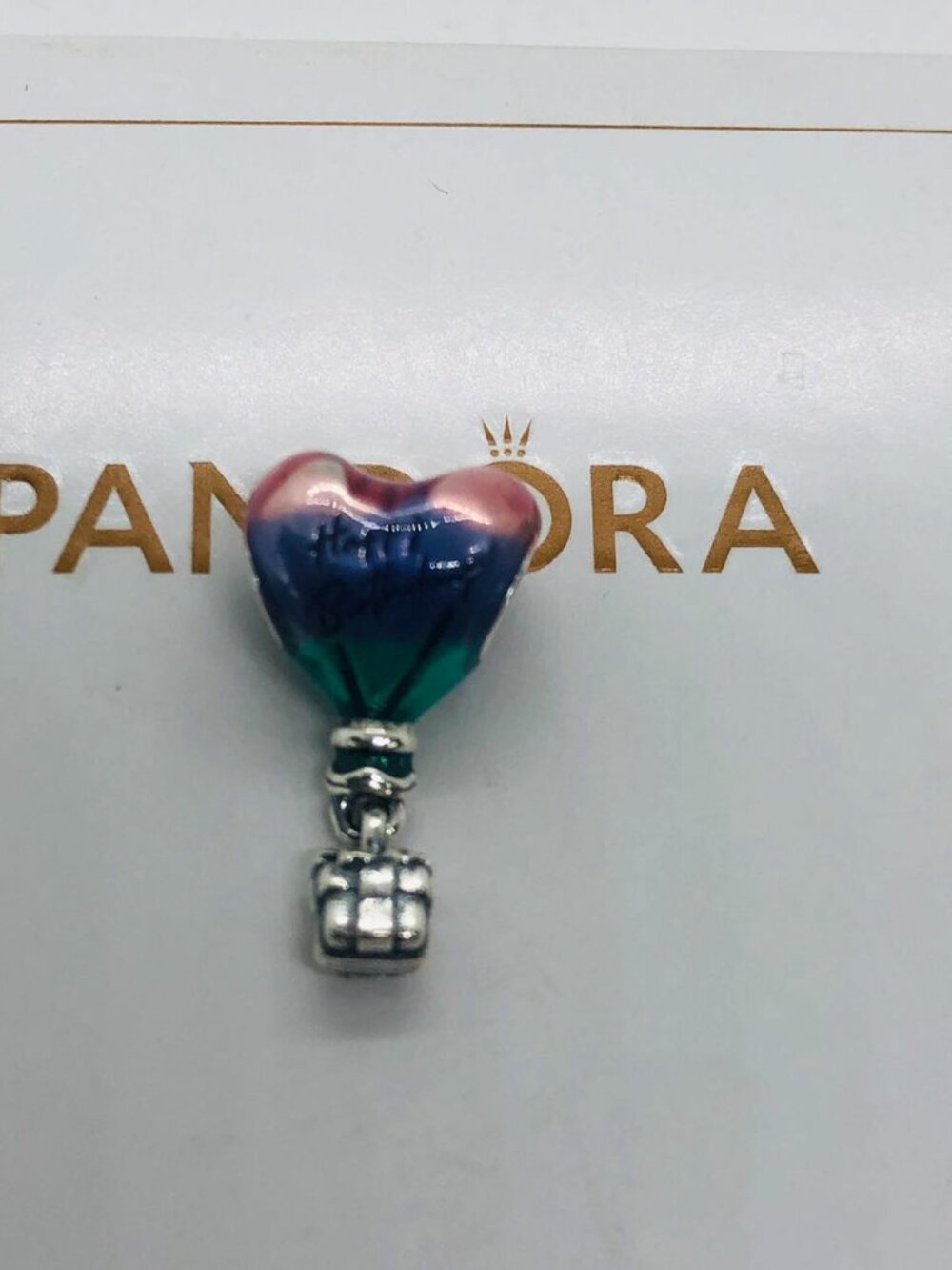 Pandora Happy Birthday Hot Air Balloon Charm